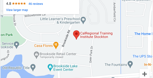 Stockton, CA Map