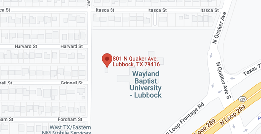 Lubbock, TX Map