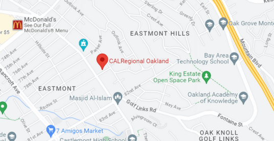 Oakland, CA Map