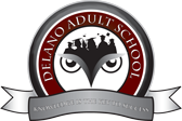 Delano Adult School logo