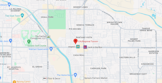 Tucson, AZ Map