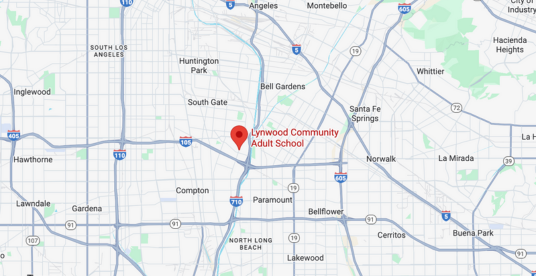 Lynwood, California Map