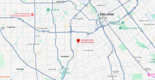 San Jose, California Map