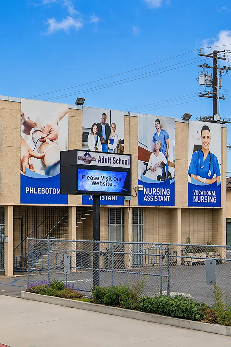 Healthcare training campus in Lynwood, CA — CALRegional partner school